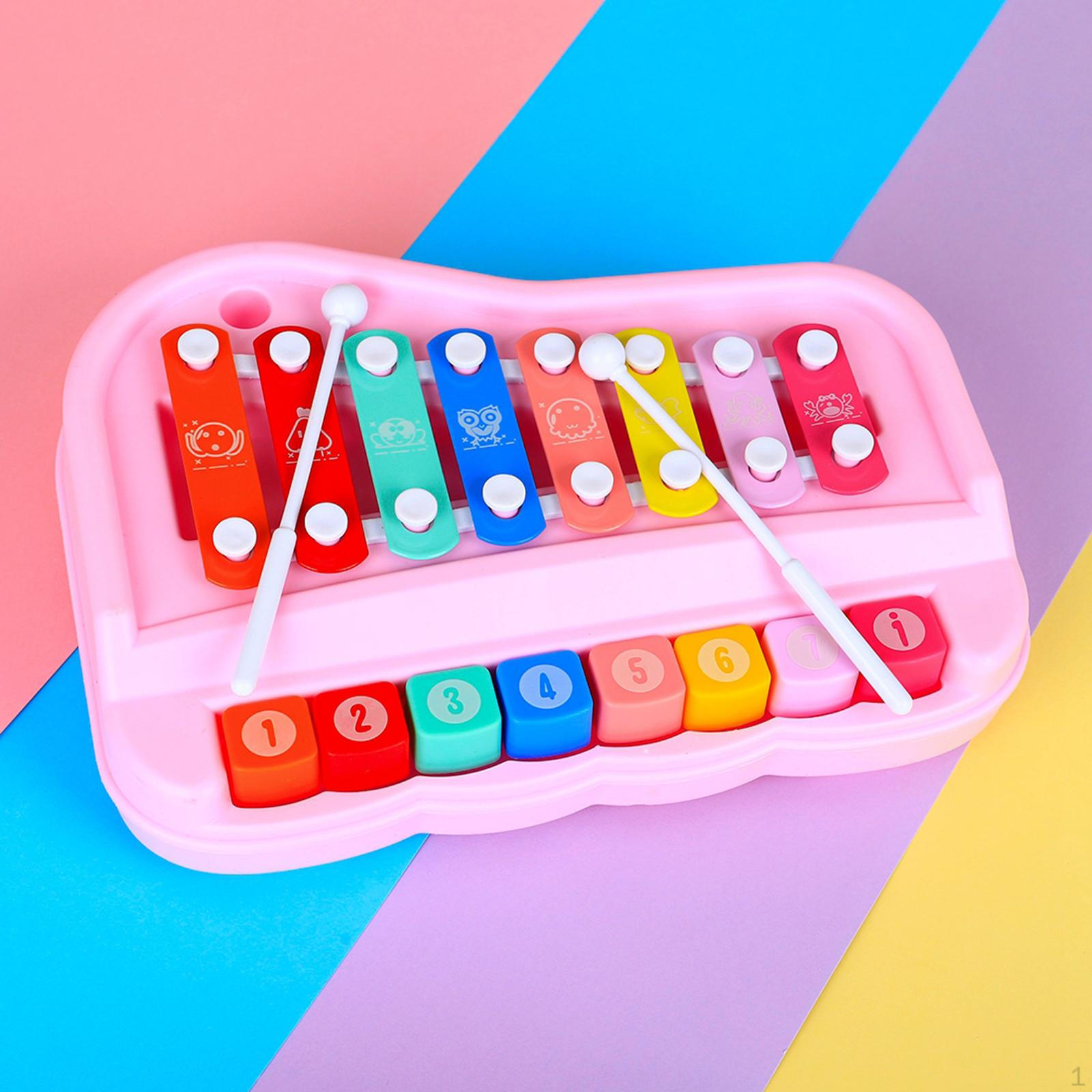

Educational Development Music Learning Teaching Toys Instrument Gift рожевий