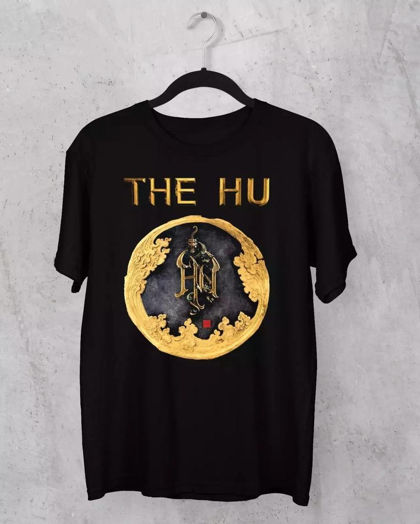 La nuova maglietta nera a maniche corte Hu BAND, hot, All Harajuku Streetwear