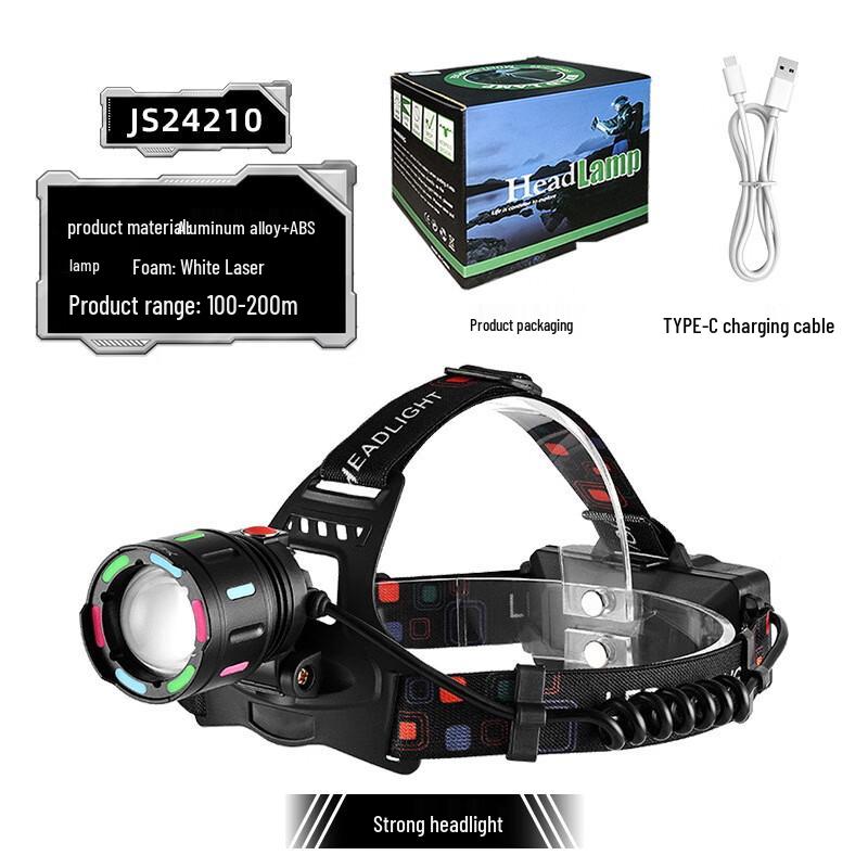 

Taichuang White Laser Rechargeable Headlamp