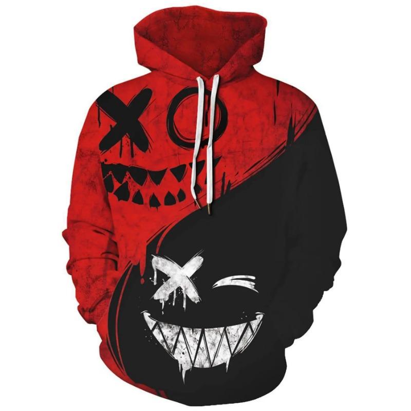 Funny 3D Spider Printed Men's Hoodies Autumn and Winter Casual Sweatshirts Fashion Comfortable y2k Clothes High Quality Pullover