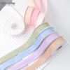 1cm Solid Matte Polyester Ribbon for Fresh Flower Bouquets - Single Color Woven Macaron Ribbon