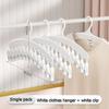 I KNOW Multi-function Plastic Socks Hanger with 12 CLips Drying Rack Multi-clip Balcony Household Seamless Storage Hanger