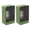 Wall-Mounted Drain Soap Box Flip Cover Detachable Soap Rack Punch-Free Bathroom StorageSelf Draining Soap Holder