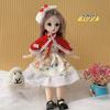 1 Set Attractive Eyes 30cm Bjd Doll with Clothes Princess Makeup Ball Joint Doll  Toddler
