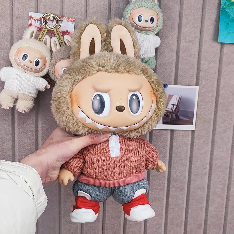 POPMERT Bubble Mart 37cm Labbubbu Doll Replacement Clothes