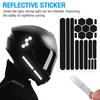 Reflective Tape For Bikes Reflective Stickers And Tape Self-Adhesive Reflective Tape And Helmets Stickers For Cars Motorcycles
