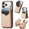 2 in 1 Detachable Flip Carbon Fiber Pattern Magnetic Wallet Case For iPhone 17 Pro Max 16 Plus 15 Plus 14 13 12 kickstand Cover