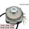220V 25W30W45W65W90W Manufacturers Wholesale Spot Refrigerator Freezer Cooling Motor no cover Condenser Fan Motor
