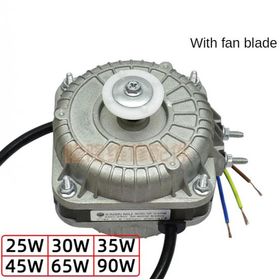 220V 25W30W45W65W90W Manufacturers Wholesale Spot Refrigerator Freezer Cooling Motor no cover Condenser Fan Motor