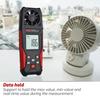 Professional Digital Anemometer Air Velocity Gauge Precision Wind Speed Meter for Wind Speed Temperature Measurement