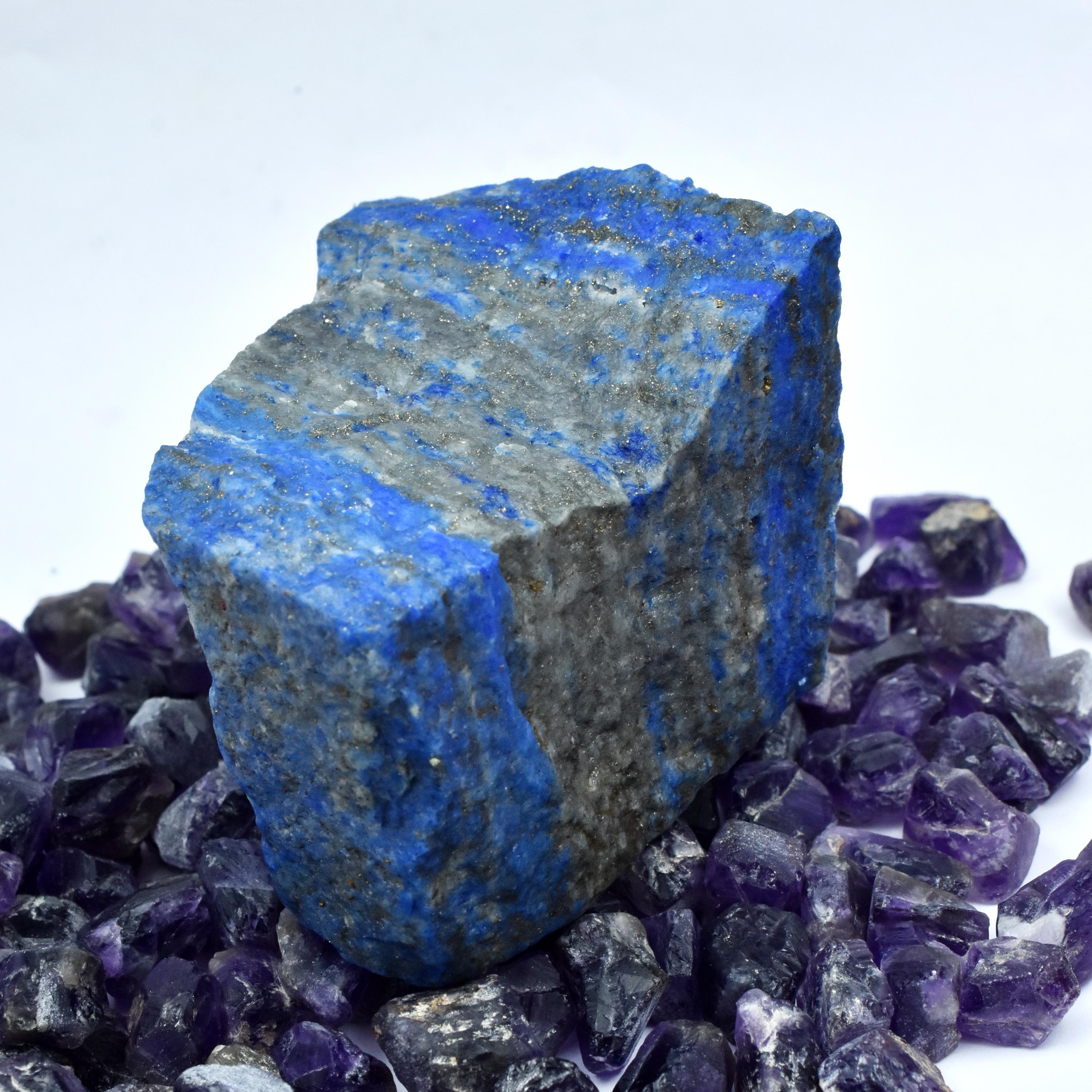 Blue Lapis Lazuli Rough 49 Ct