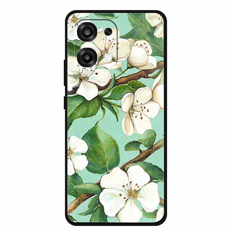 For OPPO A6 Pro 4G 5G 3D Flower Case F31 Soft TPU Bumper Protector Relief Emboss Silicone Phone Cover for F 31 A 6 Fundas Coque