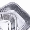 5Pcs Portable 12 Inch Food Tin Foil Tray Square Oil-resistant Food Container Non-stick Baking Tray Oven BBQ Baking Tools