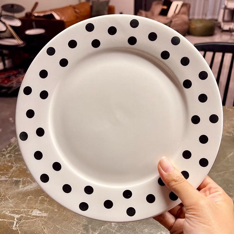 Nordic Light Luxury Ceramic Dinner Plate