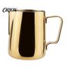Coffee Drink Decoration Pitcher Stainless Steel Milk Frothing Pitcher, Professional Latte Art Cup with Durable 304 Measurement Scale, Dripless