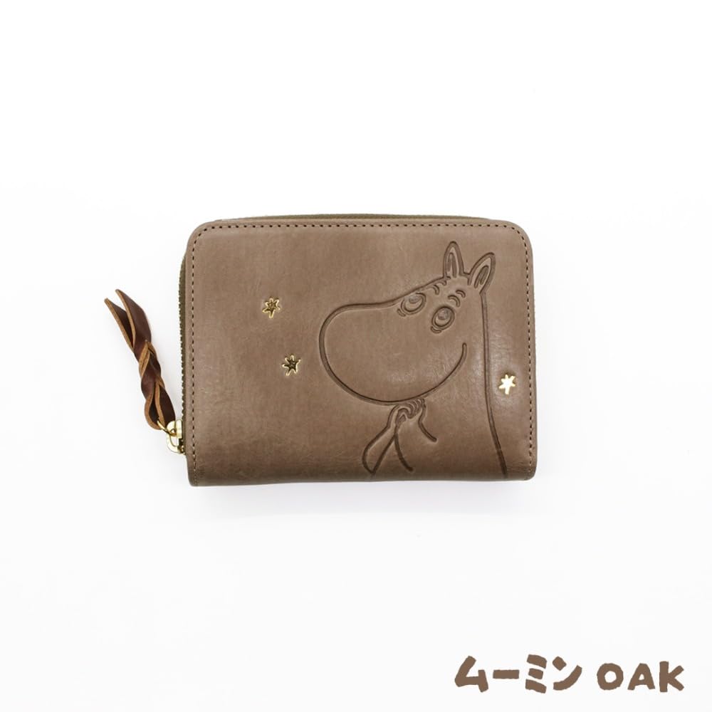 Moomin Bifold Wallet 2 Wallet Genuine Leather Cowhide STANDARD [Moomin] [Official] No.82012