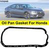 Car Engine Oil Pan Gasket Replacement Parts For Honda Civic Wagovan DX LX Del Sol SOHC D17A1 1668cc 1700cc 1.6L 1.7L 1996-2005