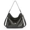 Damen Mode Weiches Leder Handtasche Große Kapazität Tragetasche Umhängetasche Crossbody Tasche für Damen Täglich Lässig Arbeit Einkaufen Reisen Einfarbige Farbe