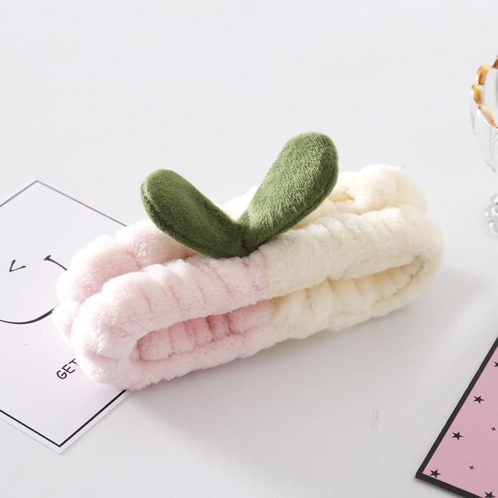 Gesichtswasch-Armbänder Stirnband Make-up Haarpflege Stirnband Wasch-Stirnband zum Gesichtswaschen Haarbänder für Damen