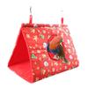 Bird Hanging Hammock for Cage Winter Warm Nest Tent House Hideout Parrot Snuggle Hut for Sleeping Playing & Rest