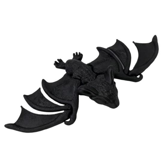 Halloween Bat Tumbler Straw Cover Reusable Dust-proof No Spill 3D Printed Bat 10/12MM Tumbler Straw Tip Topper Protector Cap Tumbler Accessories