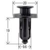 Upholstery Clip Genuine # 91503-SZ5-003 91512-SX5-003 62318-1JA0A Front Bumper Grille Rear Bumper Clip CH-654 YH-654 (10)