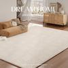 2024 Waterproof, Dirt-Resistant Solid Color Living Room Carpet - Thick, Easy-Care Sofa, Coffee Table, and Bedside Blanket