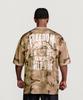 FREEDOM Powerhouse Mesh Oversized T-Shirt (Desert Camo)