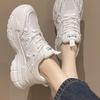 Dad shoes new autumn mesh shoes breathable mesh thick-soled Xiaobai casual running sneakers