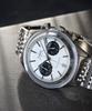 Taimaegseu Merlin Jet Quartz Chronograph Men'S Metal Watch 40Mm