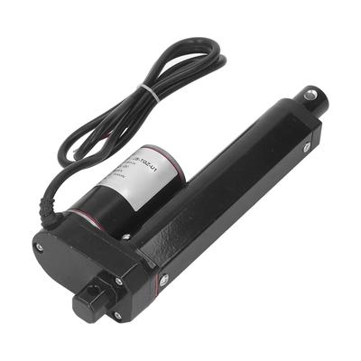 Acționator Electric Cursă 100mm 1000N Angrenaj Metalic Aliaj de Aluminiu Acționator Electric Liniar cu Comutator de Limitare 12VDC