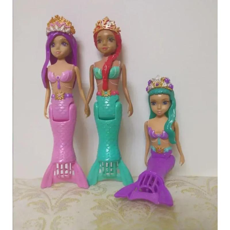 Original Vintage Egypt Baby Angel Long Hair Mermaid Princess Toys for Kids Lovely Children Gift