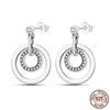 New In 925 Sterling Silver Earrings For Women 2024 Trending Earrings For Womenfashion Jewelry Earrings For Women