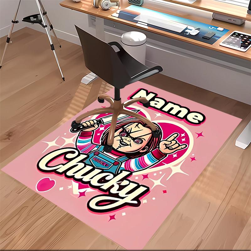 Custom personalization Chucky Print Area Rug - Soft, Washable Non-Slip Indoor Mat,Living Room,Home&Office Decorative Rug