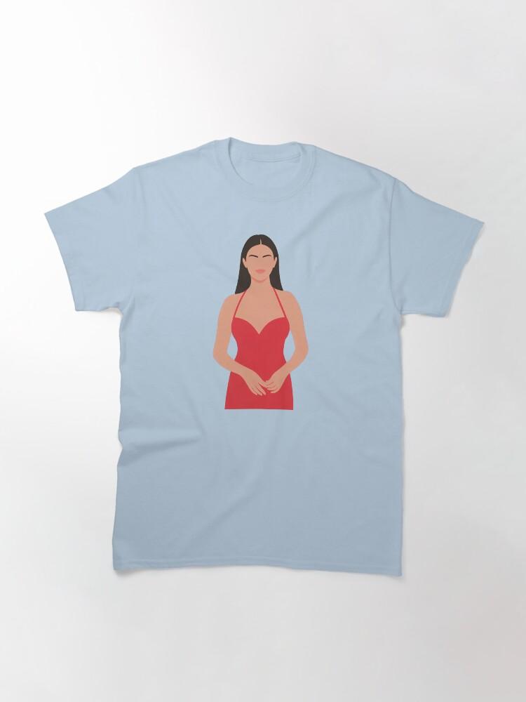 Selena Gomez Lineless Illustration Classic T-Shirt