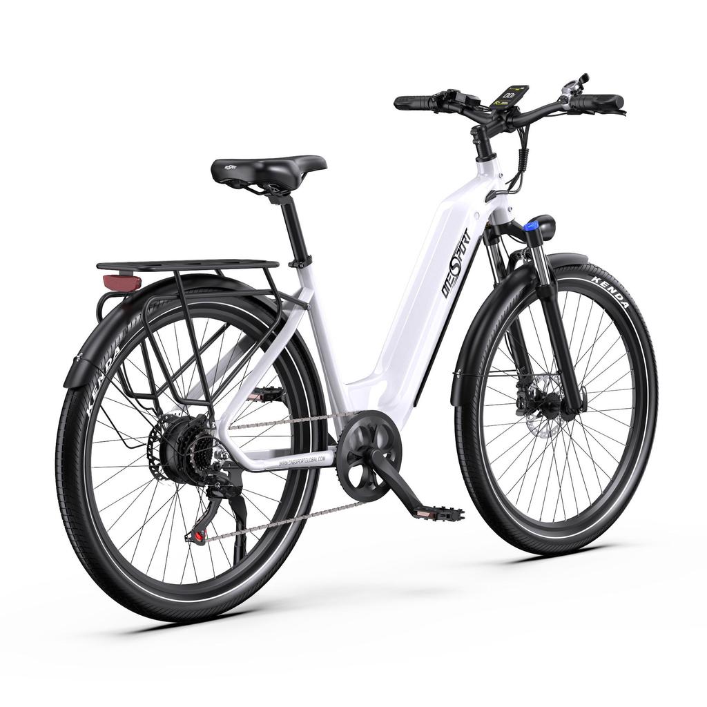 ONESPORT OT05 Electric Bike: 250W Torque Sensor, 36V 18.2AH Battery, 120km Range, Hydraulic Brakes, 27.5" Lightweight Frame