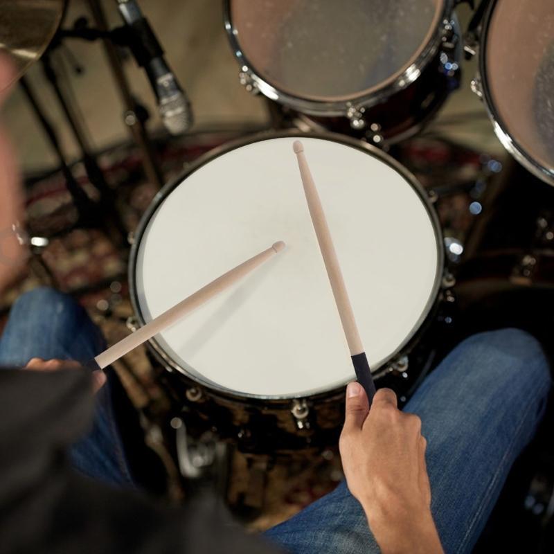 Portable Drum Stick Bag Portable Drumstick Case Hanging Bag with 5A Drumstick Percussion Music Drum Accessories Case