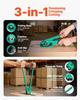 Banding Strapping Kit, Heavy Duty Banding Sealer Tool with 457m PET Band, 450 Metal Seals, 150 Corner Protectors & Gloves, Plastic Pallet Packaging