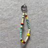 Mobile Phone Chain Handmade Retro Beads Color Matching Thick Lanyard Anti-Lost Secure Phone Strap Phone Accessory