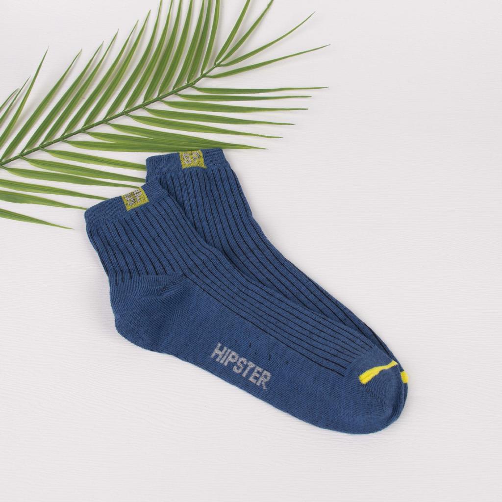 Men's Summer Leisure Business Letter Jacquard Medium Tube Cotton Socks