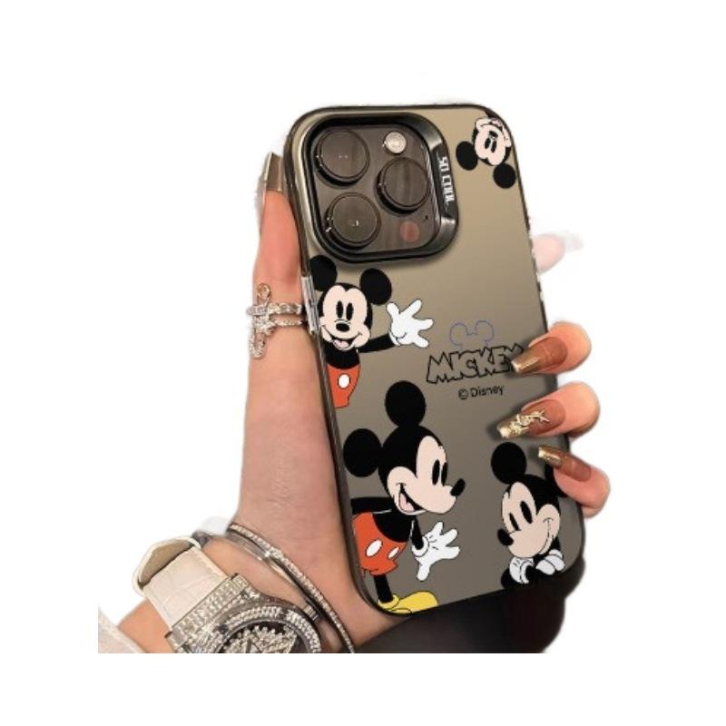 Cute Mickey Collection for Apple 14plus Phone Case iPhone12promax Anti-drop 14 Cute 13 Hard