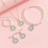 Pearl Necklaces Suittweed Style Bracelets Cute Jewelry Sets  Gifts for Girls