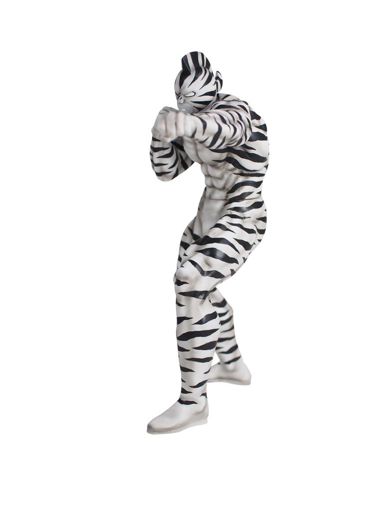 CCP CMC Series CCP Muscular Collection NO.68 Kinnikuman Zebra 2.0 Original Colors Approx. 19.5cm PVC Pre-painted Soft Vinyl Figure