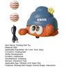 Electric Floating Ball Ladybug Toy with 2 Balls USB Rechargeable Babies Educational Hermit Crab Blowing Suspension Ball Interactive Toy