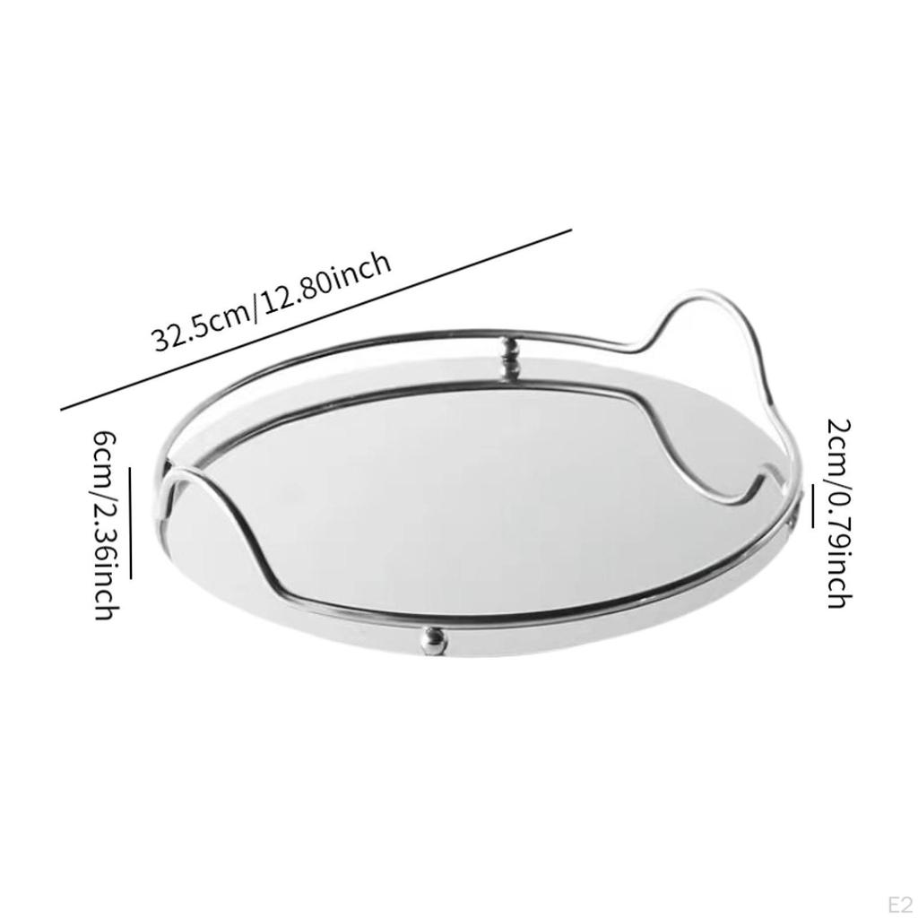 Cosmetics Jewelry Tray Cosmetic Perfume Bottle Makeup Holder Container Fruit Cake Tea for