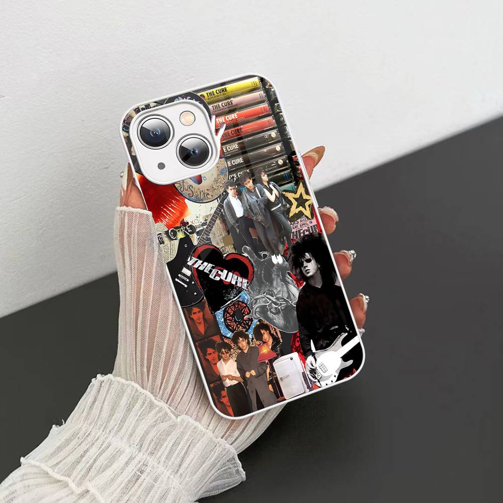 Rock Band THE C-CURE Music For IPhone 14 13 12 Mini 11 Pro XS Max X XR 14 Plus Tempered Glass Cover
