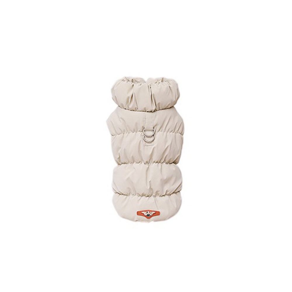 Polyester/Cotton Warm Dog Turtleneck Coat Soft Warm Winter Warm Dog Jacket With D Rings Comfortable