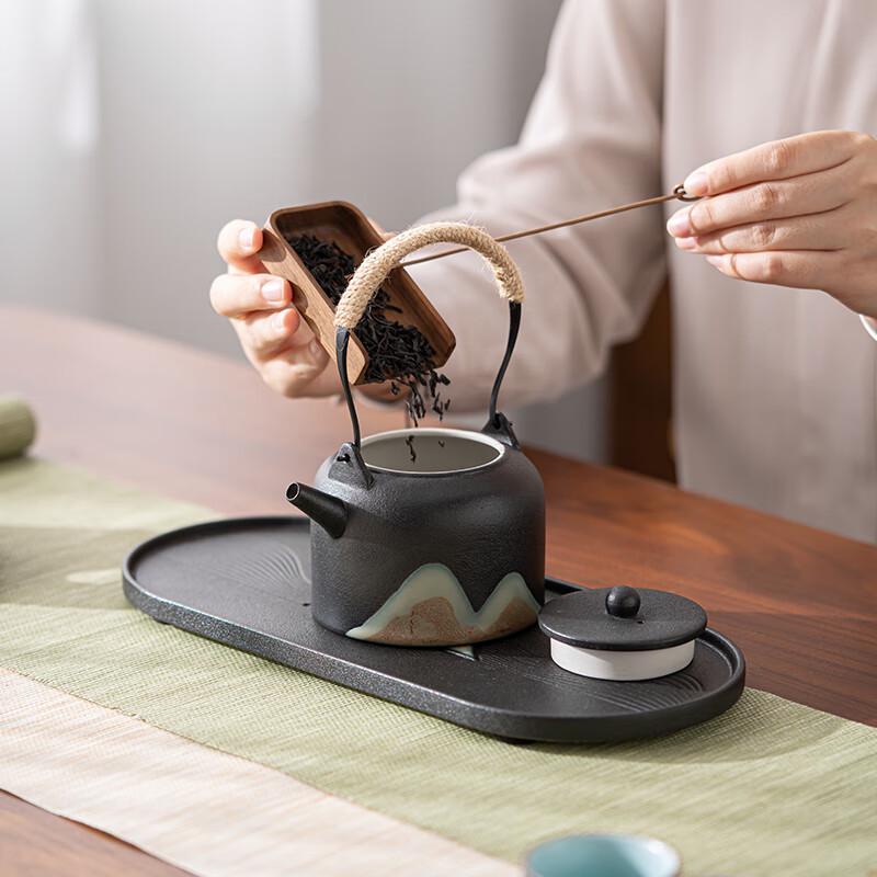 Qianli Jiangshan Hand-painted Ceramic Tea Set