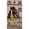 H6001-8B Anime Devastator Transformation Toys Action Figure Model Truck Crane Robot Car Kids Boy Gift TAIBA BMB IN KO GT 8 1 Poseable Articulated