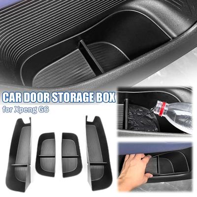 For Xpeng G6 Box Car Center Console Tray Door Side Accessories Box Organizer Storage Auto Tidying Armrest Interior M0F4